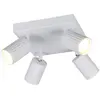 Image de Trio, Spot de plafond, 867730431 Soka GU10 Strahler 4-fach Weiss Matt (GU10)