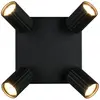 Image de Trio, Spot de plafond, 867730432 Soka GU10 Strahler 4-fach Schwarz Matt (GU10)
