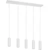 Image de Trio, Suspension, 367700531 Soka GU10 Pendelleuchte 5-fach  5,5cm Weiss Matt (GU10)
