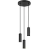 Image de Trio, Suspension, 367730332 Soka GU10 Pendelleuchte 3-fach  28cm Schwarz Matt (GU10)