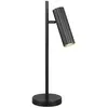 Image de Trio, Lampe de table, 567700132 Soka GU10 Tischleuchte  15cm Schwarz Matt (GU10)