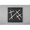 Image de Trio, Plafonnier, 630810132 Snip LED Deckenleuchte 24W dimmbar Schwarz Matt CCT einstellbare Lichtfarbe (2750 lm)