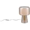 Image de Trio, Lampe de table, 519900113 Rocka E14 Tischleuchte  20cm Amberfarbig (E14)