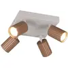 Image de Trio, Spot de plafond, 867730465 Soka GU10 Strahler 4-fach  5,5cm Coffee (GU10)