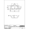 Image de Hoesch, Baignoire, Baignoire SPECTRA 1800x800x480mm blanc (170 l)