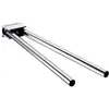 Image de Emco, Porte-serviettes + crochets pour serviettes, Porte-serviettes SYSTEM 2 2 bras, pivotant, 446mm chromé