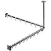Image de Emco, Tringle à rideau de douche, Ensemble de rideaux de douche SYSTEM 2 800mm chromé