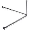 Image de Emco, Tringle à rideau de douche, Ensemble de rideaux de douche SYSTEM 2 1000mm chrome