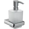 Image de Emco, Distributeur de savon + porte-savon, Distributeur de savon Trend chromé 022100100