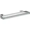 Image de Emco, Étagère de salle de bain, Système de tringles LOFT 400mm, 3 supports de verre chromé