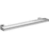 Image de Emco, Étagère de salle de bain, Système de rails LOFT 600mm, 3 supports de verre chromés
