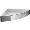 Image de Emco, Rangement pour douche, Panier éponge d'angle Loft chrome-blanc 054500103