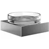 Image de Emco, Distributeur de savon + porte-savon, EC Porte-savon liaison 00101 183000101 verre cristal clair, chromé chrome verre cristal clair