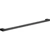 Image de Emco, Porte-serviettes + crochets pour serviettes, Porte-serviettes de bain LOFT 842mm noir