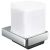 Image de Emco, Distributeur de savon + porte-savon, trend distributeur de savon à capteur, verre cristal satiné
