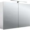 Image de Emco, Armoire de toilette, armoire de toilette LED mee AP 100 cm 2 portes (100 x 21 x 72.70 cm)