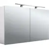 Image de Emco, Armoire de toilette, LED armoire de toilette mee AP 120 cm 2 portes (120 x 21 x 72.70 cm)