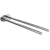 Image de Emco, Porte-serviettes + crochets pour serviettes, ROUND Porte-serviettes 400 mm chromé 435000140