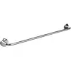 Image de Emco, Porte-serviettes + crochets pour serviettes, ROUND Porte-serviettes 600mm chromé 436000160