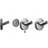 Image de Emco, Porte-serviettes + crochets pour serviettes, ROUND Crochet D : 12 mm chrome 437500100