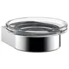 Image de Emco, Distributeur de savon + porte-savon, Porte-savon Flow chromé 273000100