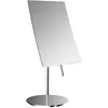 Image de Emco, Miroir cosmétique, pure miroir sur pied, carré, avec poignée, chrome, 109400113