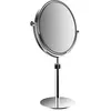 Image de Emco, Miroir cosmétique, pure miroir sur pied, hauteur réglable, diamètre 201 mm, grossissement 3x, chrome 109400119