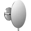Image de Emco, Miroir cosmétique, pure miroir adhésif, diamètre 200 mm, avec poignée, grossissement 3x, chrome, 109400134