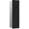 Image de Emco, Dérouleur de papier toilette, Module WC ASIS PURE encastré butée droite 600mm noir
