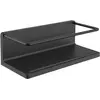 Image de Emco, Rangement pour douche, Panier mural d'angle ROUND 225x75x100mm avec fixations faibles/faibles (22.50 x 10 x 7.50 cm)