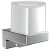 Image de Emco, Distributeur de savon + porte-savon, Distributeur de savon Cue chromé 322100100