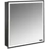 Image de Emco, Armoire de toilette, prime Facelift armoire de toilette lumineuse, 600 mm, 1 porte, charnières à gauche, modèle e (63 x 152 x 73 cm)