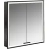 Image de Emco, Armoire de toilette, prime Facelift armoire de toilette lumineuse, 600 mm, 2 portes, modèle encastré, 9497 (63 x 167 x 73 cm)