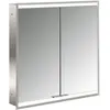 Image de Emco, Armoire de toilette, prime 2 Facelift armoire de toilette lumineuse, 600 mm, 2 portes, modèle encastré, 9497 (60.40 x 15.20 x 72.70 cm)
