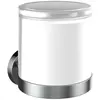Image de Emco, Distributeur de savon + porte-savon, round distributeur de savon à capteur, verre cristal satiné