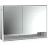 Image de Emco, Armoire de toilette, loft armoire de toilette lumineuse avec compartiment inférieur, 1000mm, 2 portes, modèle à (104.30 x 17.50 x 73.30 cm)