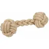 Image de Kerbl Haltère XL jute/coton Ø 12 x 40 cm (Jouet à tirer pour chiens), Jouets pour chien