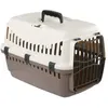 Image de Kerbl Box De Transport Expedition Pour Chien - 48X32X32Cm - Creme Et Taupe