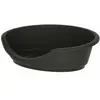 Image de Kerbl Lit plastique Dreamer, recyclé, noir, 95x70x29cm (Chat, Chien), Panier pour chien + chat