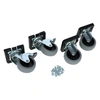 Image de Cage de transport IATA Kerbl taille Lot de roulettes pour IATA (taille 4-6), pour chien