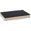 Image de Kerbl Matelas en mousse à mémoire de forme 75x115cm beige/anthracite (Chat, Chien), Panier pour chien + chat