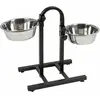 Image de Kerbl Barre d'alimentation avec écuelles 2x2800ml réglable en hauteur des deux côtés (0.28 cl), Gamelle