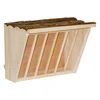 Image de Râtelier à foin Kerbl XL Nature pour lapin et rongeur L 28 x l 20,5 x H 22 cm