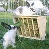 Image de Mangeoire à foin avec plateforme pour rongeur et lapin L 25 x l 17 x H 20 cm