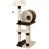 Image de Kerbl PLANET X brun/beige, 50 x 40 x 127 cm (127 cm, Beige, Marron), Arbre à chat