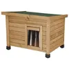 Image de KERBL Maison pour chat Rustica 57x42x45cm - Bois