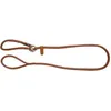 Image de Kerbl Laisse pour chiens coulissante Roma 1,7 m Cuir Marron 81100