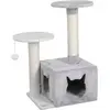 Image de Kerbl Arbre à chat (80 cm, Blanc et gris), Arbre à chat
