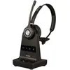 Image de Auerswald COMfortel H-600 Casque DECT (Filaire, Sans fil, USB-A), Casque micro de bureau, Noir