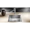 Image de Blanco 521577 Claron Cuisine De 500 U Évier Encastré En Inox Pour Évier Pour La Cuisine En Acier Inoxydable Brillante